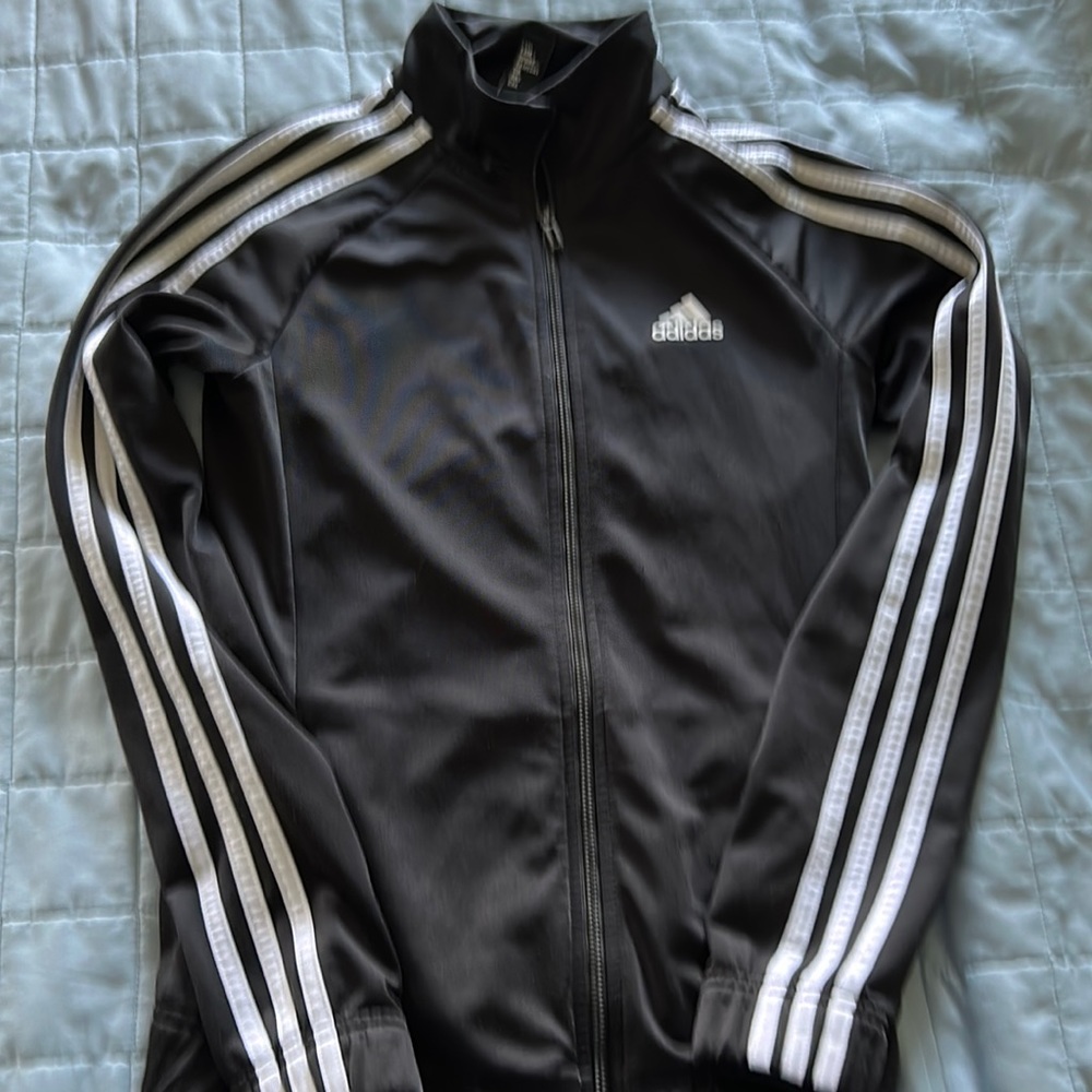 Adidas women small fitted jacket